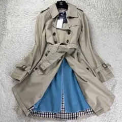 未使用級★アクアスキュータム トレンチコート ライナー ベージュ 大草直子 8