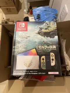 新品 Switch有機ELモデル ゼルダの伝説 ティアーズ オブ ザ キングダム