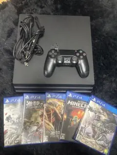 PlayStation 4 Pro本体 + ゲーム5本セット