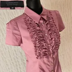 V2 Size38 BURBERRY バーバリー ブラックレーベル 半袖