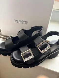 マッキントッシュ フィロソフィー MACKINTOSH サンダル　ブラック　22のサムネイル