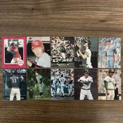 プロ野球カード　10枚セット　⑤