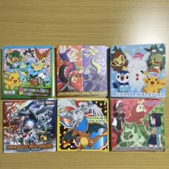 ポケモンデコキャラシールホルダー　6冊セット