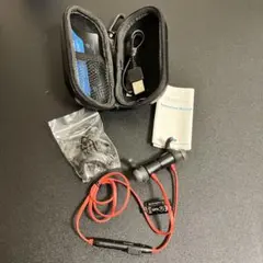 ワイヤレスイヤホン ブラック レッド