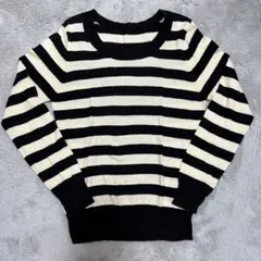 ボーダーニット　薄手