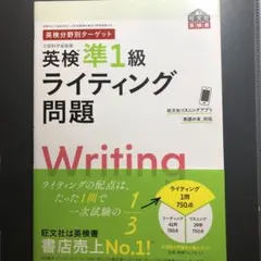 英検分野別ターゲット英検準1級 ライティング問題