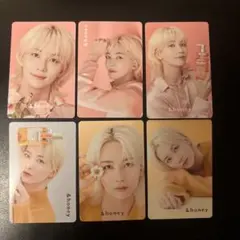 セブチ SEVENTEEN &honey ジョンハン トレカ　6枚セット