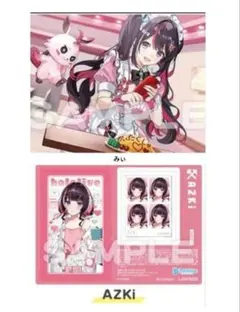 ホロライブ ローソン AZKi クリアファイル クリアシート 2枚セット