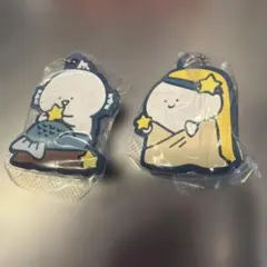 お文具といっしょ カプセルラバーマスコット 12星座なのです おとめ座　うお座