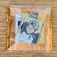 【新品】ハイキュー 木兎光太郎 極楽湯 銭湯錠風キーホルダー