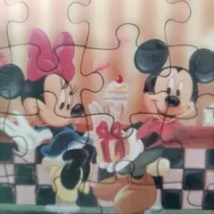 ディズニー ジグソーパズル ダイナー柄