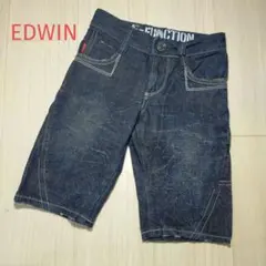 EDWIN エドウィン　デニムハーフパンツ　110 EDGE LINE 5001