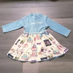 Shirley Temple 長袖ワンピース 水色