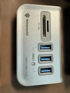 Yottamaster 4ポート USB3.2 ハブ カードリーダー 本体のサムネイル
