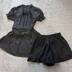 majoretty 詩那 コラボ ブラウスチュニックショーパンセットアップM新品