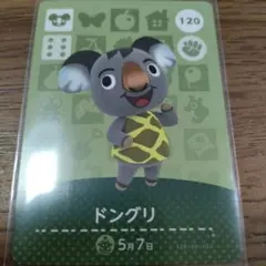 あつまれどうぶつの森　amiiboカード　ドングリ