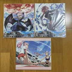 【転スラ】一番くじ　描き下ろし色紙　 3枚セット