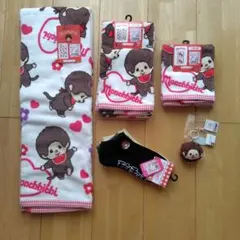 ち*)様 しまむら　Monchhichi キャラクターグッズ セット