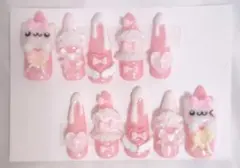 ♡ ネイルチップ ♡ 量産型 地雷系 ※商品説明必読