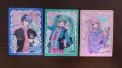 プロセカ メロパレ 青柳冬弥 初音ミク 巡音ルカ トレーディングカード N