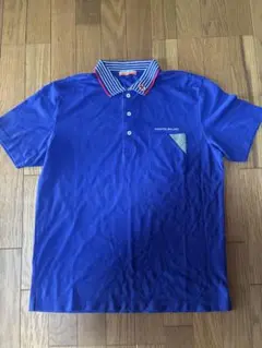 CASTELBAJAC PARIS ポロシャツ ネイビー ゴルフウェア - メルカリ