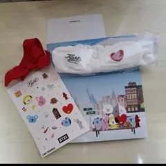 BT21 キールズ　ヘアバンドステッカーセット　TATA