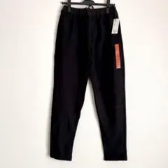 未使用【GU】ジーユー ウォームスーパーストレッチイージーパンツ S 黒