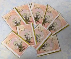 刀剣乱舞 アニカフェ 十周年 箔押しカード 太閤左文字