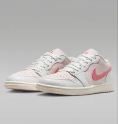 Nike Air Jordan 1 Low ホワイト/ピンク 24.5cm
