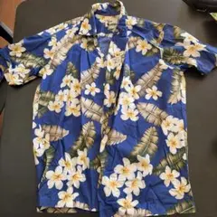CLASSIC HAWAII アロハシャツ ブルー Sサイズ