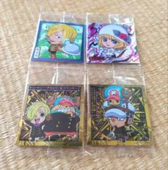 ワンピース　シールウエハース　ロー　チョッパー　フランキー　サンジ　ステューシー