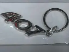 プジョー 　407　キーホルダー　メッキ　金属製　PEUGEOT