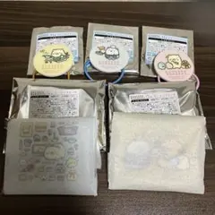 ネオ・すみっコくじ Part9 G賞 ミニクリアポーチ H賞 アクリルヘアゴム