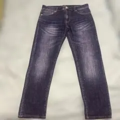 A|X ダークブルー ストレートデニム