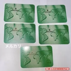 ROLEX ロレックス 付属品 付属 カレンダー calendar カード