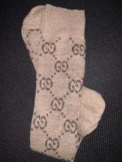 希少 GUCCI 靴下 GG 総柄 シマ　グッチ 希少 GUCCI 靴下 GG 総柄 シマ グッチ - メルカリ