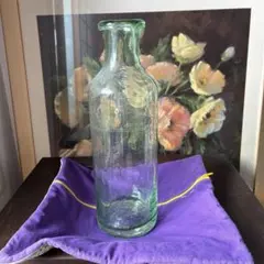 アンティーク ガラスボトル 瓶 花瓶 インテリアのサムネイル