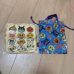 アンパンマン　タオルハンカチ　巾着　バッグ　鞄