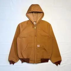[S] Carhartt J131 BRN アクティブジャケット フード　付き￼