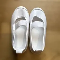 ホワイト 上履き 16cm