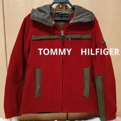 TOMMY HILFIGER フリースジャケット XS レッド