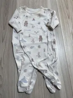 ジェラートピケ　ピンク　動物柄　ツーウェイオール　50-70