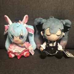 初音ミク バースデーぬいぐるみ オリジナルぬいぐるみ 2点セット