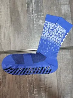 ブルーメッシュソックス　滑り止め付き