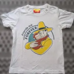 キッズ　トップス　Tシャツ おさるのジョージ　プリント