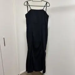 ブラックキャミワンピース