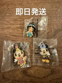 【即日発送】ディズニー ジャングルカーニバル バッジ　3種セット