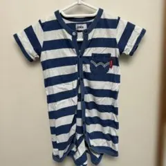EDWIN ボーダー ロンパース 60-70cmのサムネイル