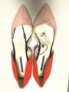 ZARA BASIC ポインテッドトゥ ハイヒール 38