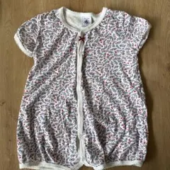 PETIT BATEAU 花柄ロンパース 12m/74cm